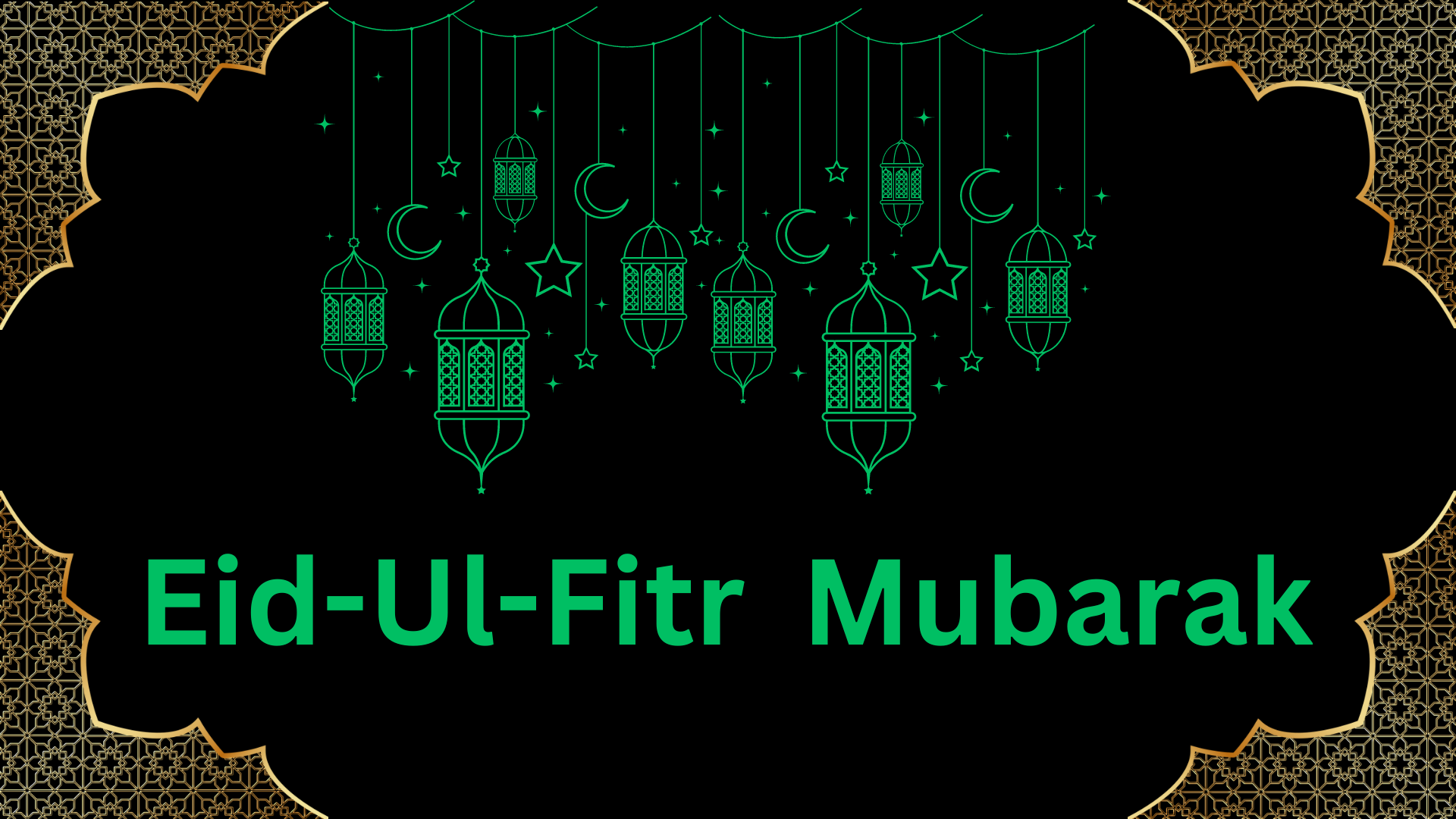 Eid-Ul-Fitr Mubarak